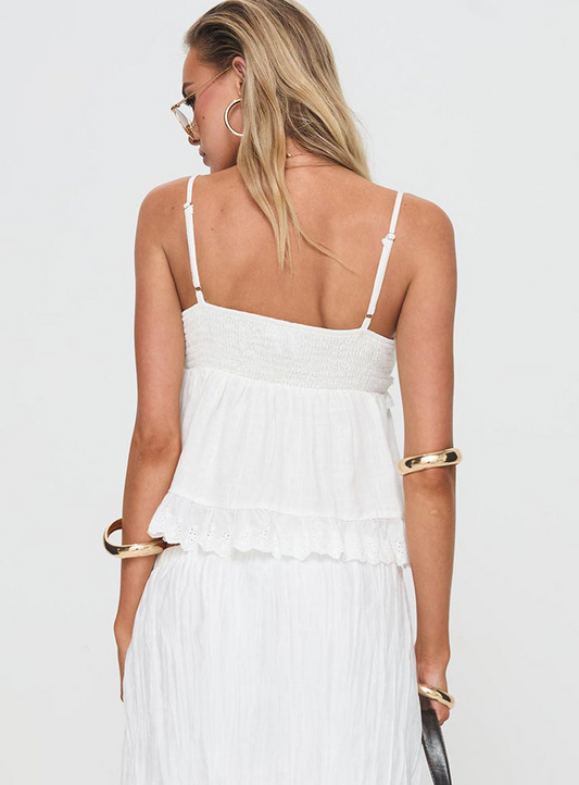 EFFINI Lace Babydoll Top