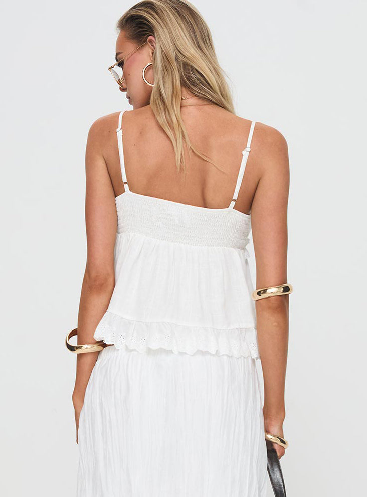 EFFINI Lace Babydoll Top