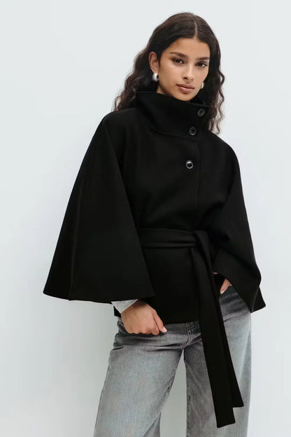Effini Belt Cape Jacket