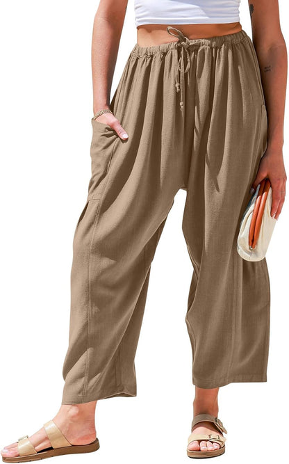 Effini Wide Linen Pants