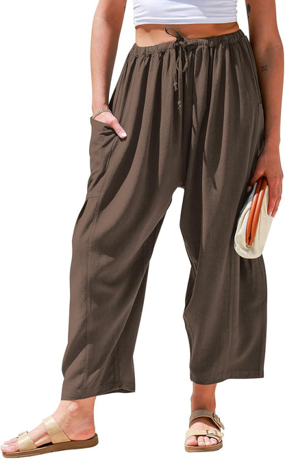 Effini Wide Linen Pants