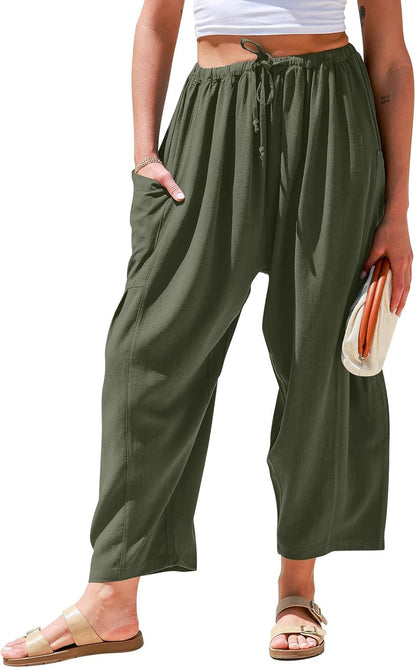 Effini Wide Linen Pants