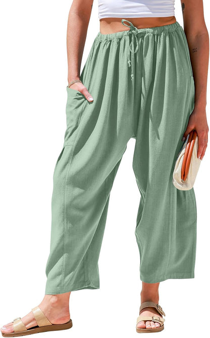 Effini Wide Linen Pants