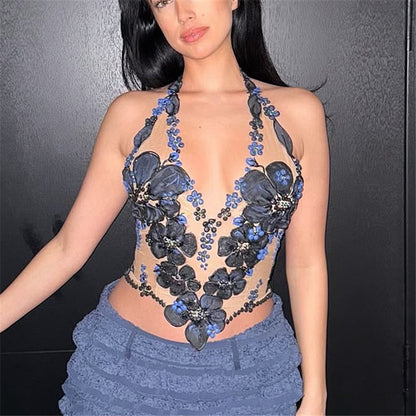 Effini Sleeveless Halter Top