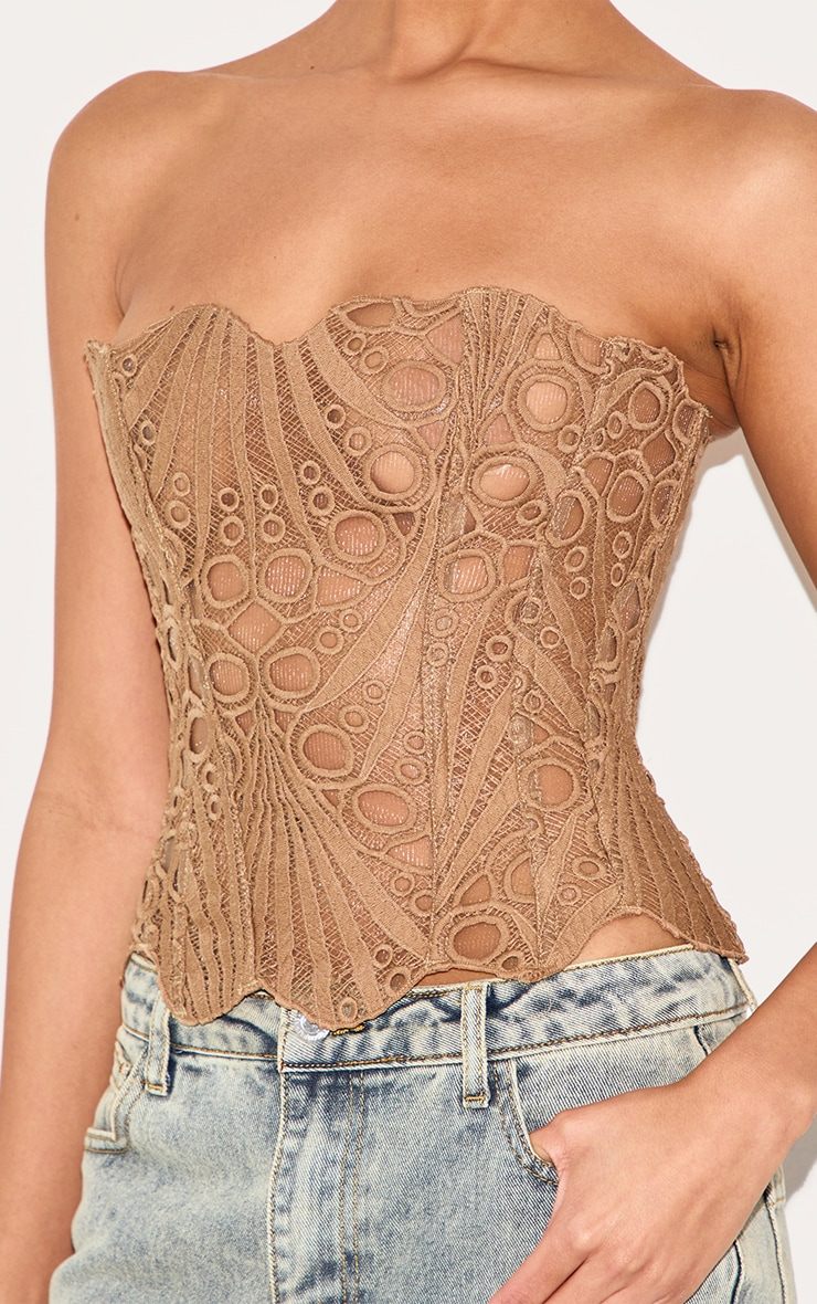 Effini Floral Lace Corset