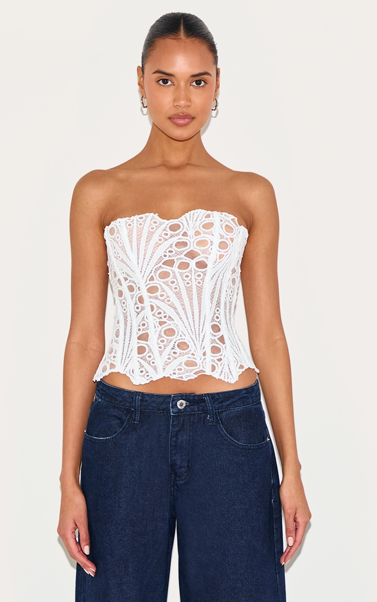 Effini Floral Lace Corset