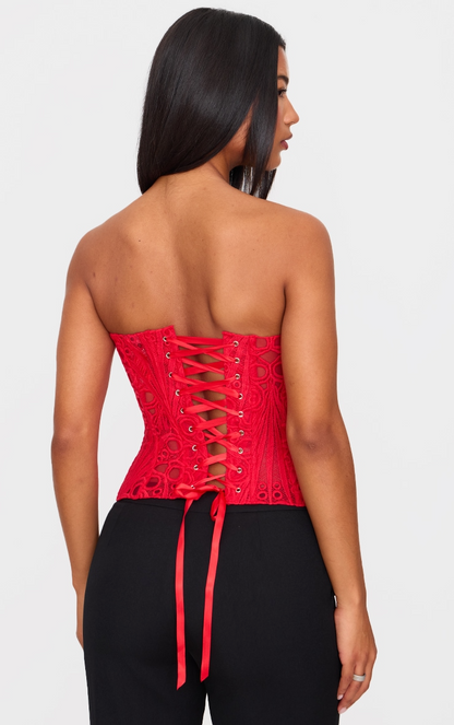 Effini Floral Lace Corset