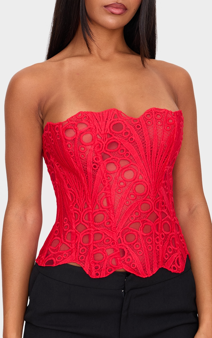 Effini Floral Lace Corset