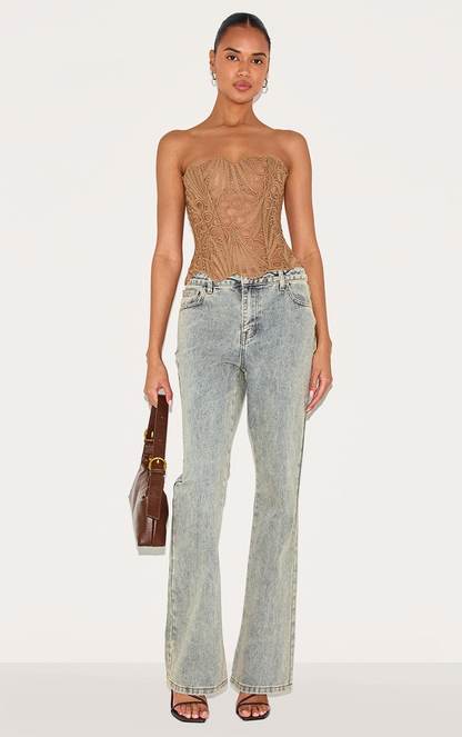 Effini Floral Lace Corset