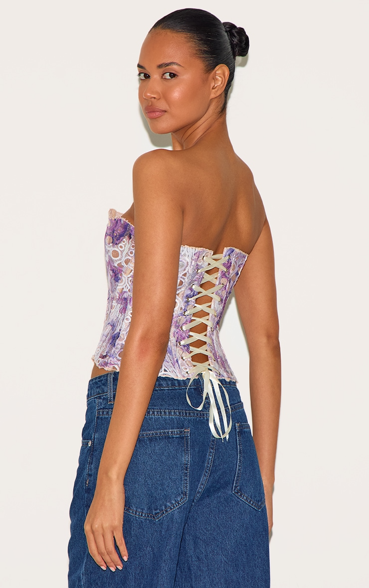 Effini Floral Lace Corset