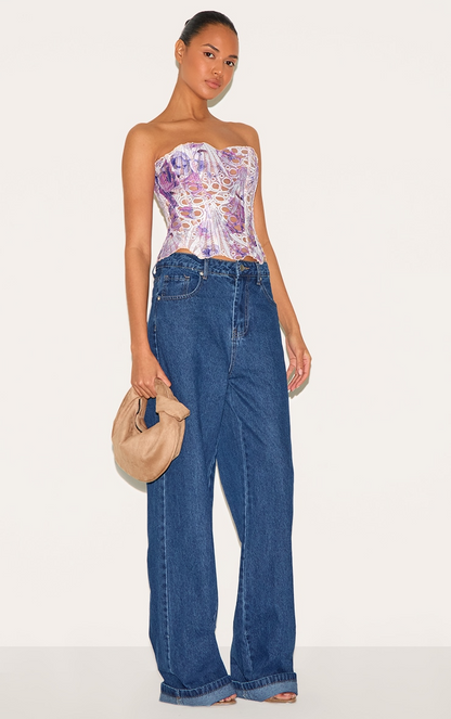 Effini Floral Lace Corset