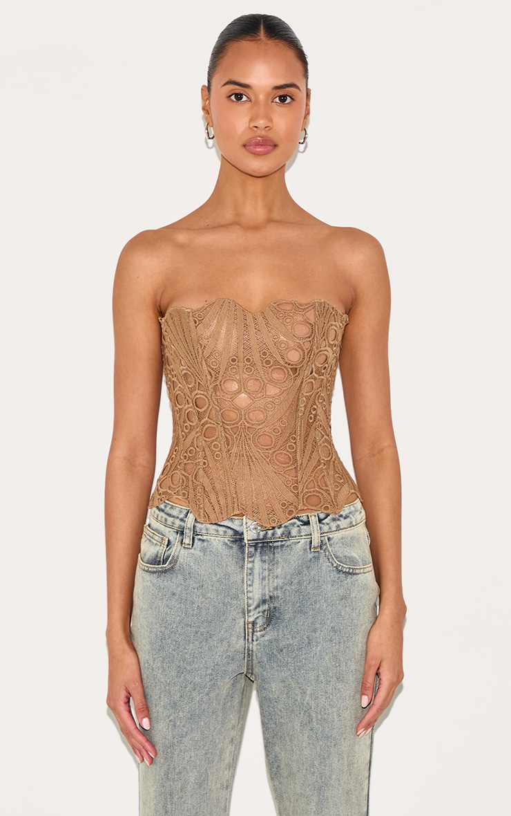 Effini Floral Lace Corset