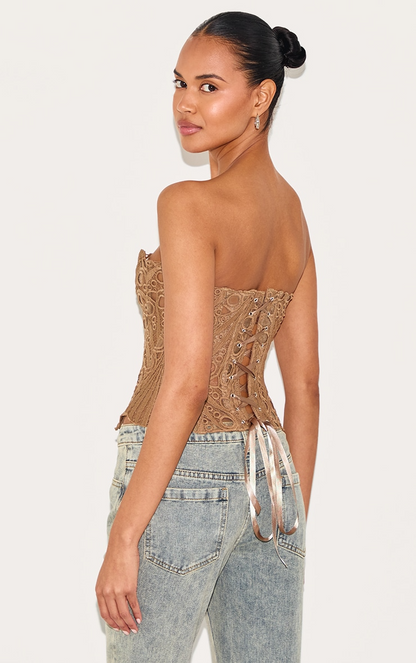 Effini Floral Lace Corset